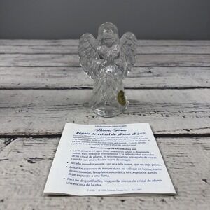 New Princess House #888 Lead Crystal Germany Nativity Angel NIB